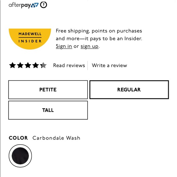 Madewell Stovepipe Denim - Picture 13 of 13